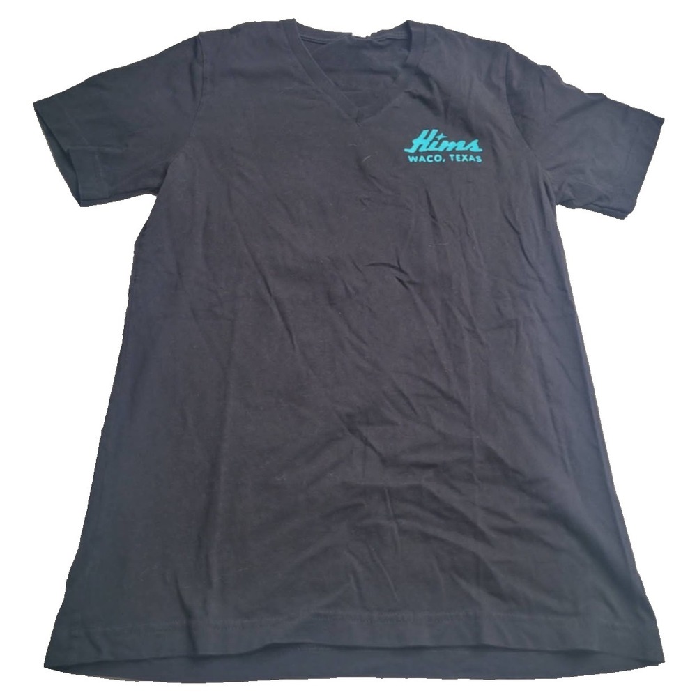 Kim's Hamburgers Etc. Waco Texas‎ 100% Cotton Short Sleeve Black T-Shirt Medium